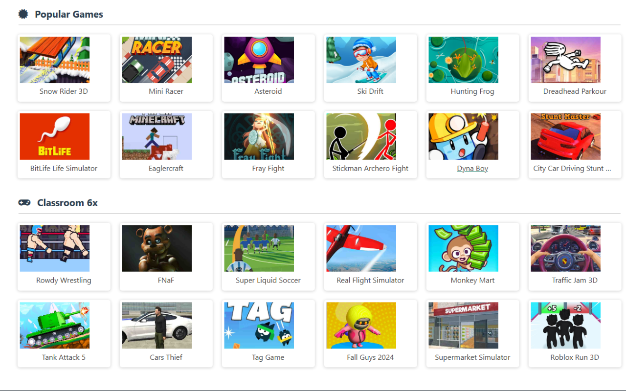 Permainan Unblocked 66 media 3