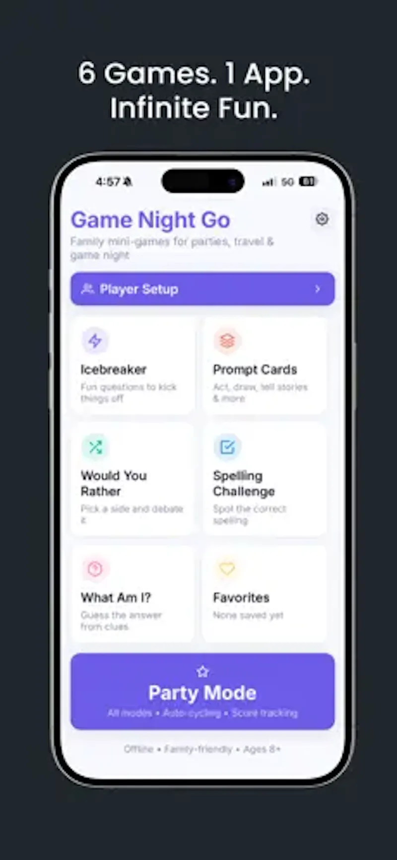 Game Night Go screenshot 1