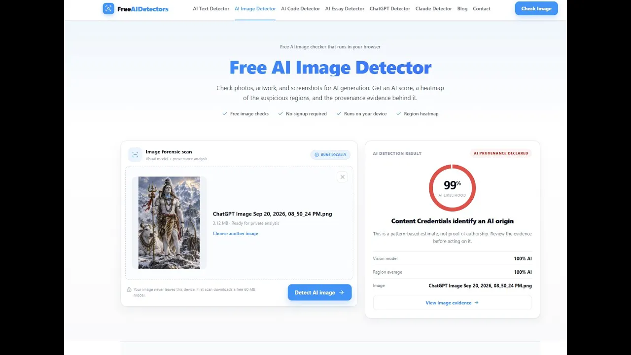 FreeAIDetectors gallery image