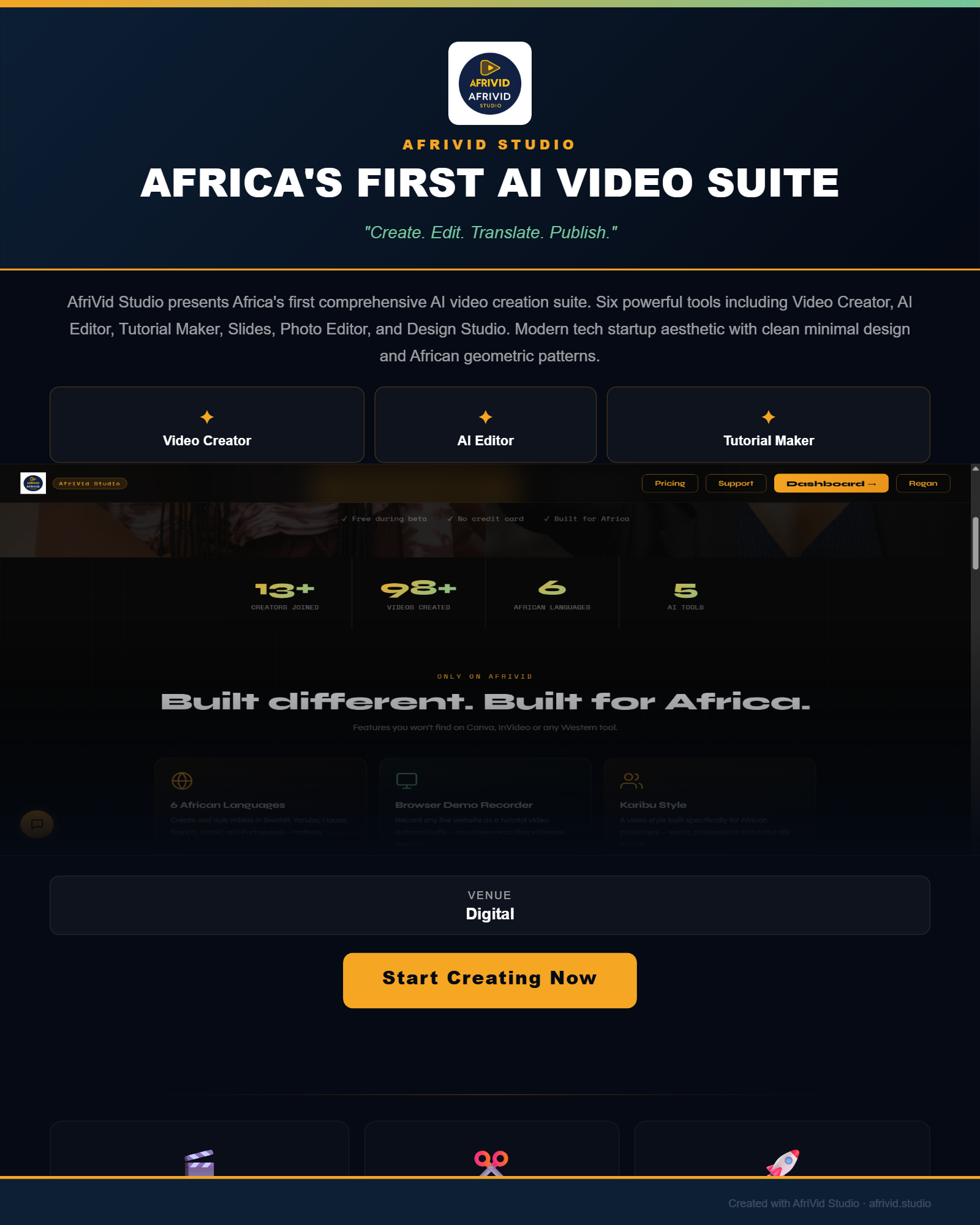 AfriVid Studio gallery image