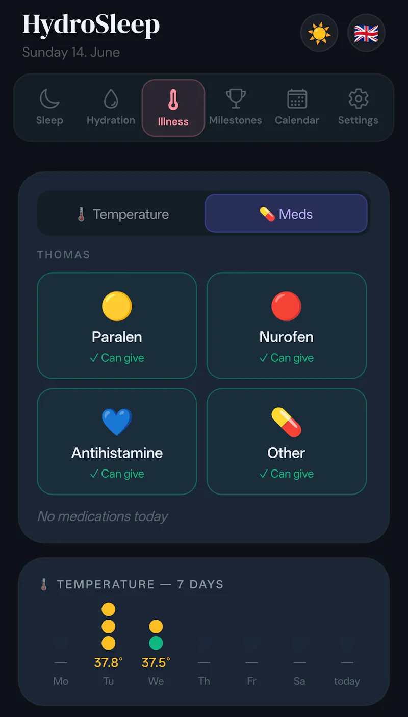 HydroSleep — Baby Tracker screenshot 5