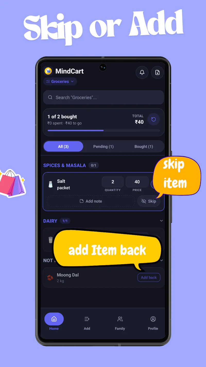 MindCart -Shopping List screenshot 4