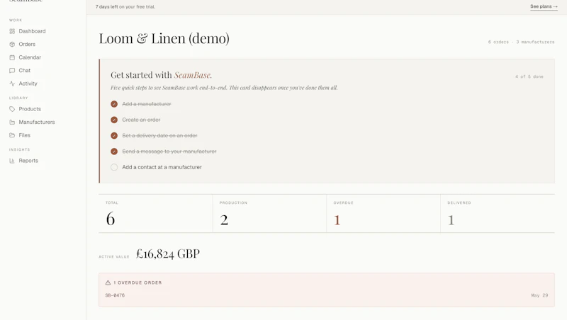 SeamBase screenshot 3