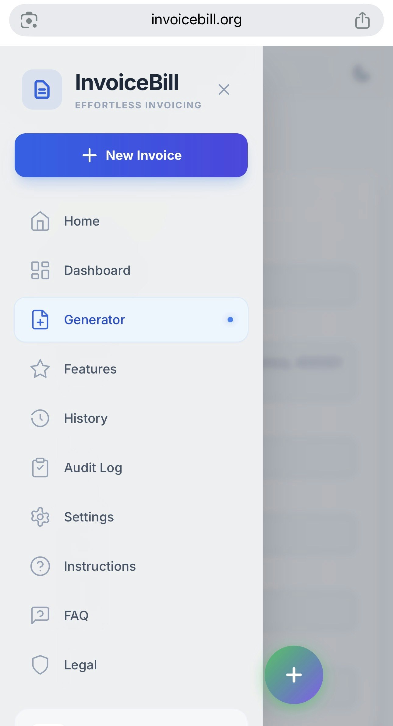 Free Invoice Generator (No Signup) - Screenshot 2 showing product features and functionality