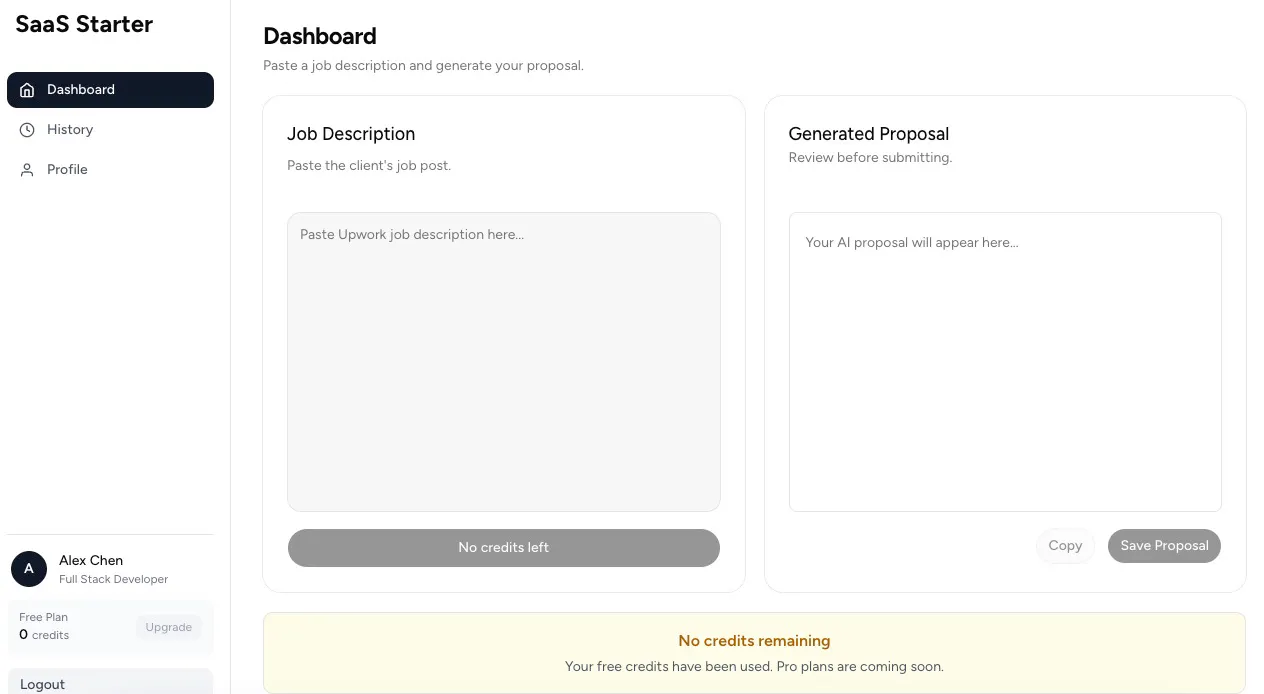 Next.js SaaS Starter Kit gallery image