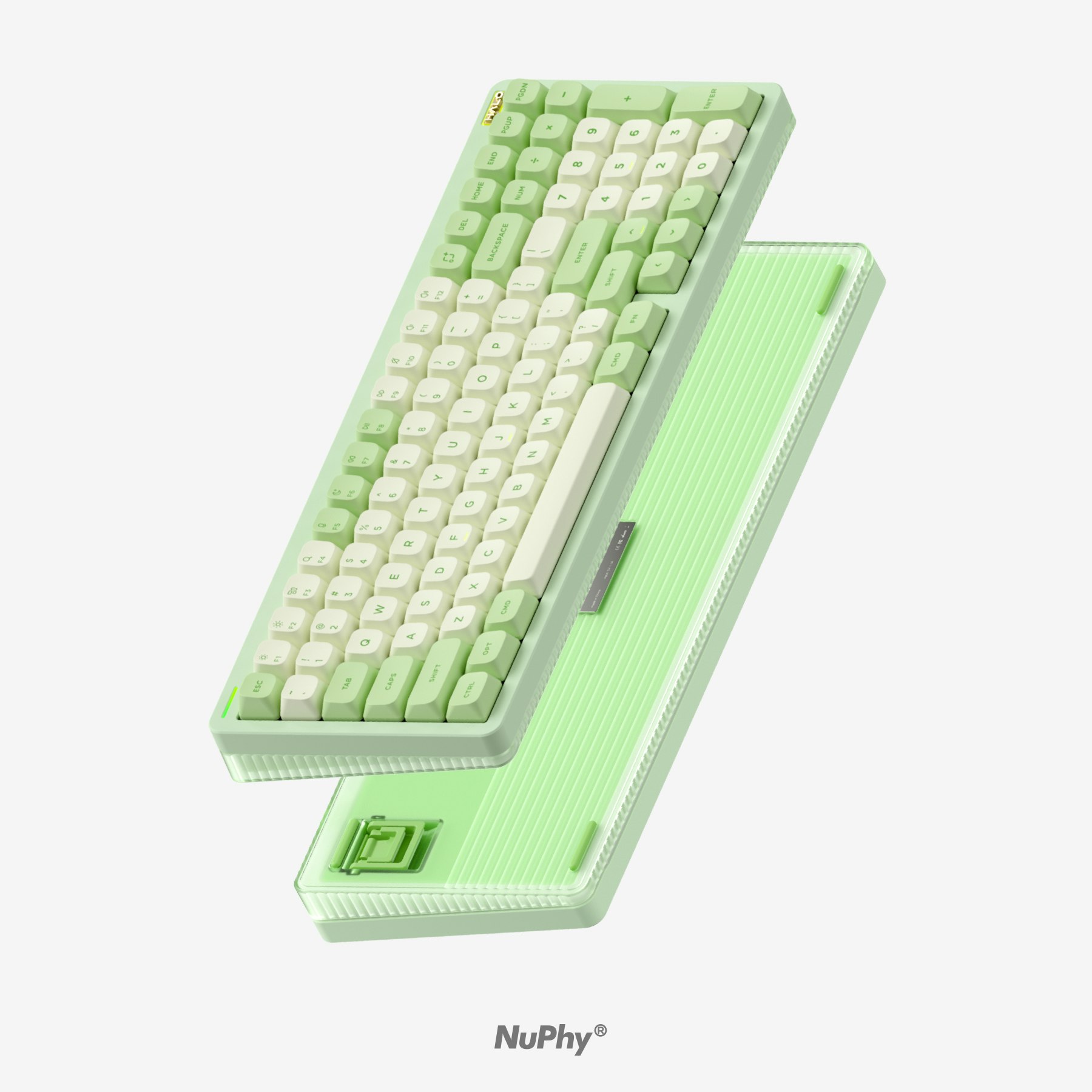うなず - QMK/viaワイヤレスメカニカルキーボードメディア2