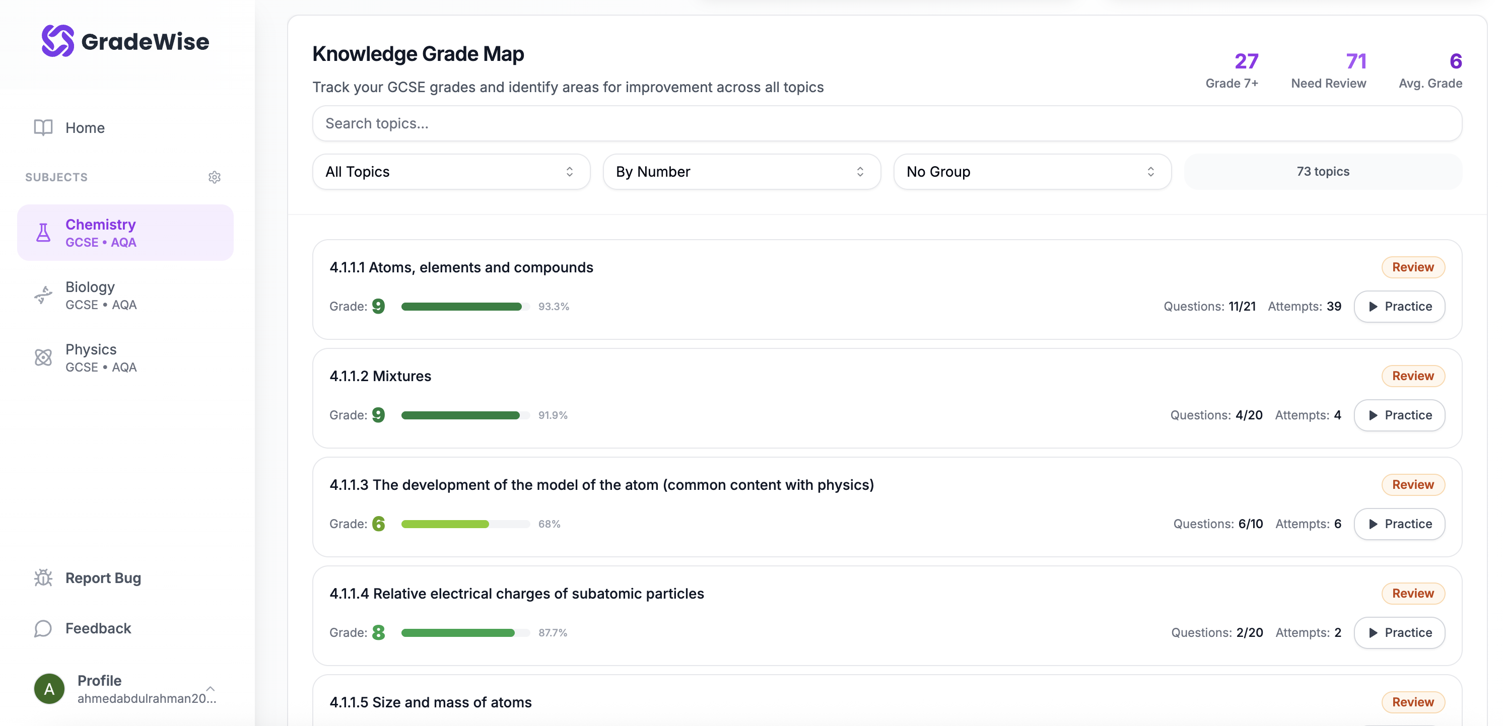 GradeWise gallery image