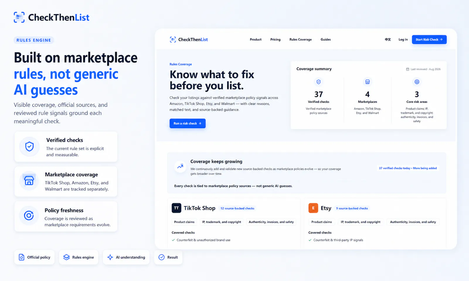 CheckThenList screenshot 1