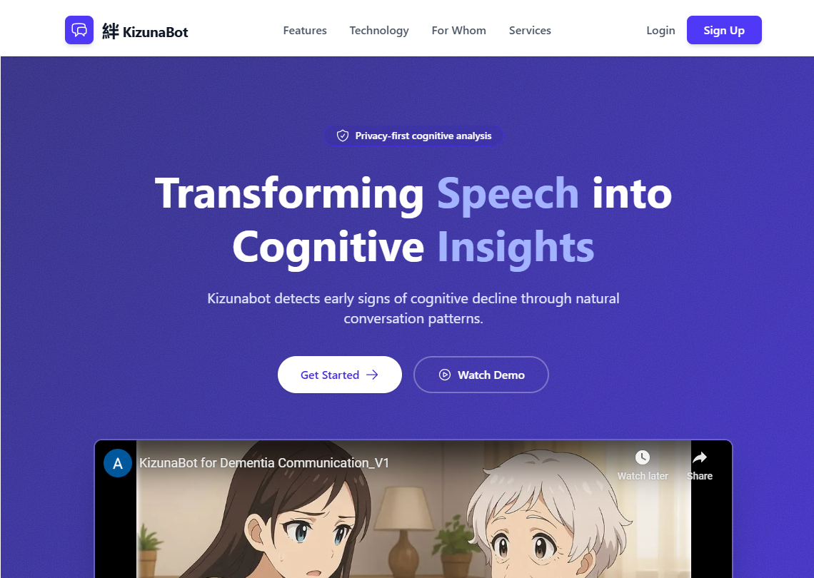 Media Kizuna - Từ lời nói đến phúc lợi, phân tích nhận thức từ cuộc trò chuyện 1