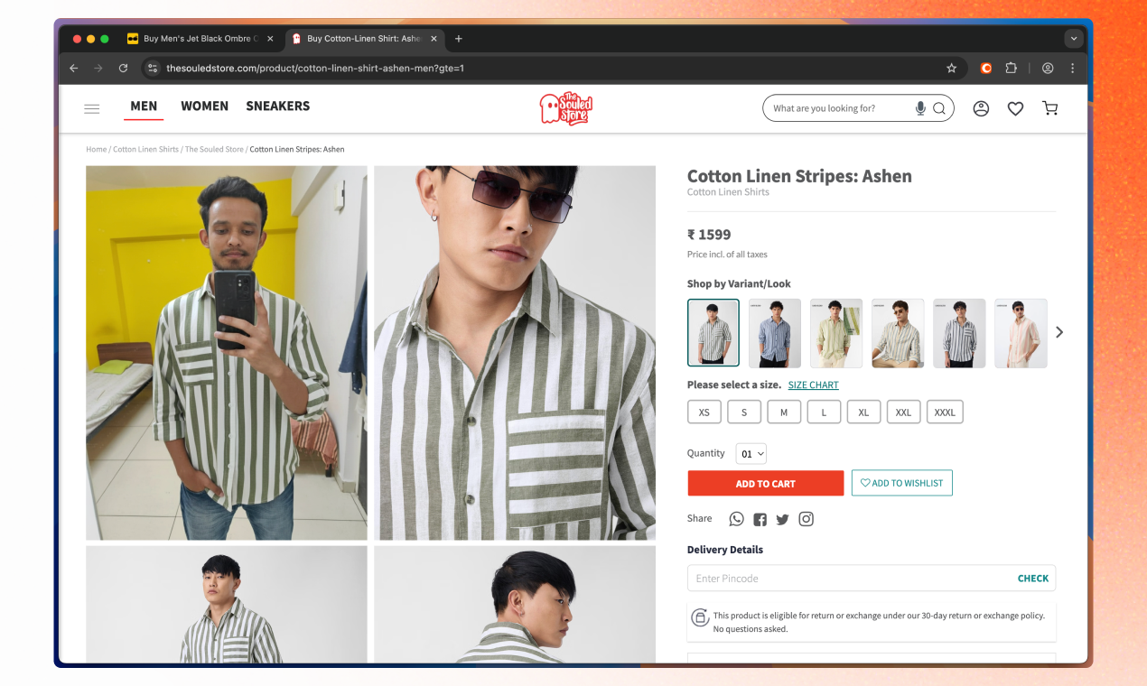 Virtual Try-On gallery image