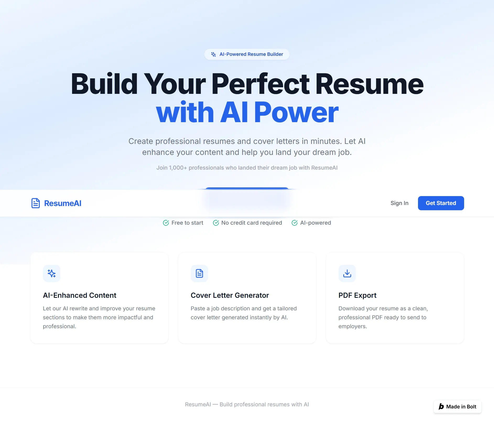 ResumeAI logo