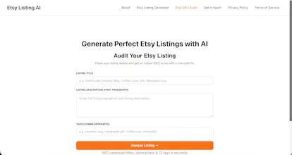 Etsy SEO Audit gallery image
