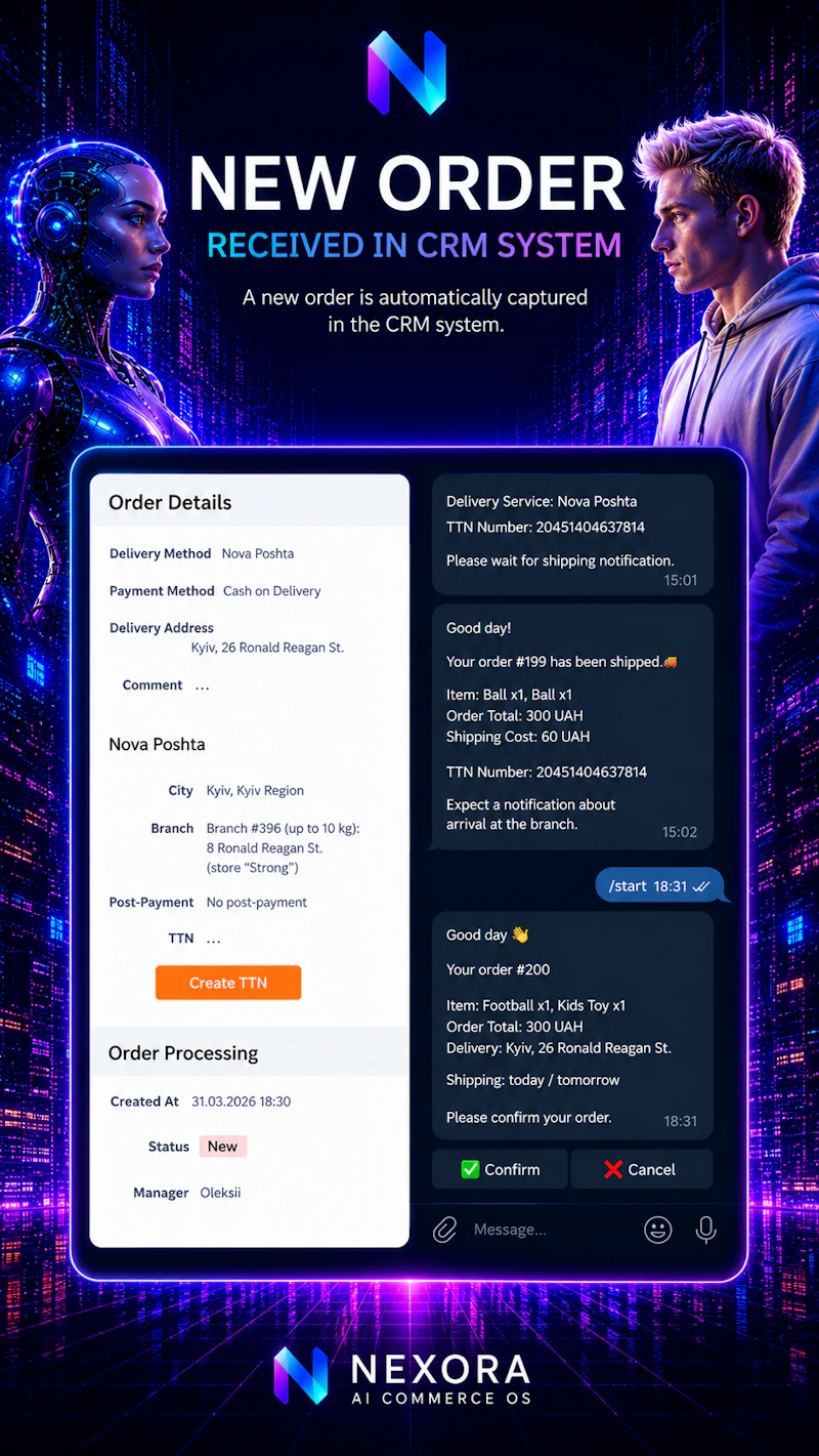 NEXORA AI Commerce OS screenshot 3