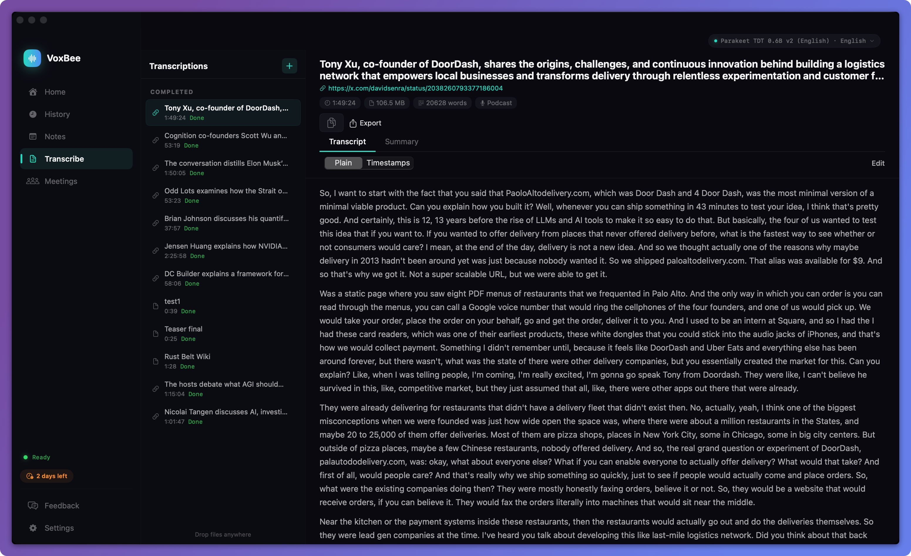 VoxBee gallery image