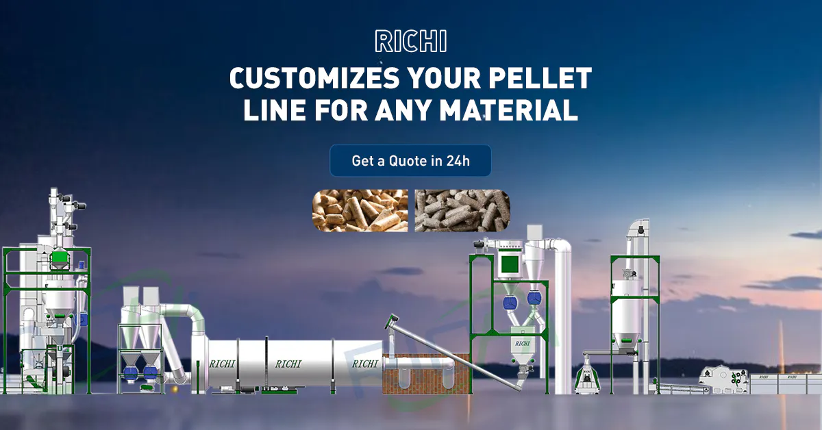 rice Husk Pellet Plant