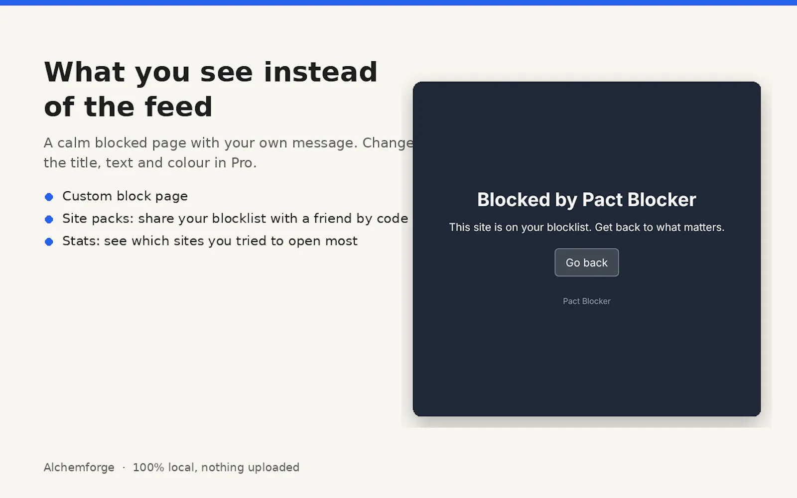 Pact Blocker screenshot 4