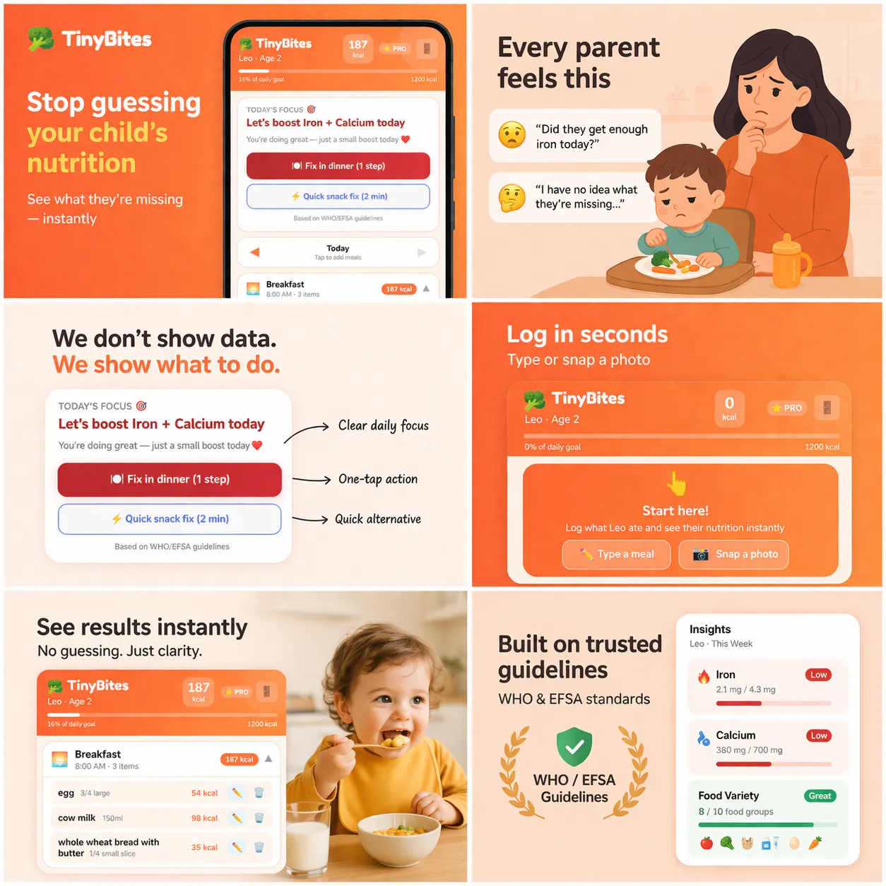TinyBites product banner