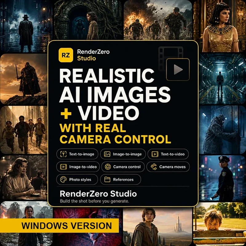 RenderZero Studio screenshot 2