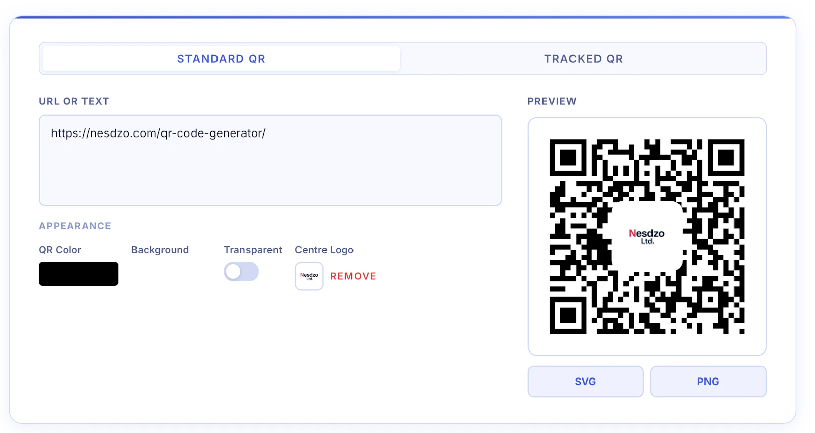 Free QR Code Generator - Scan Tracking screenshot 1