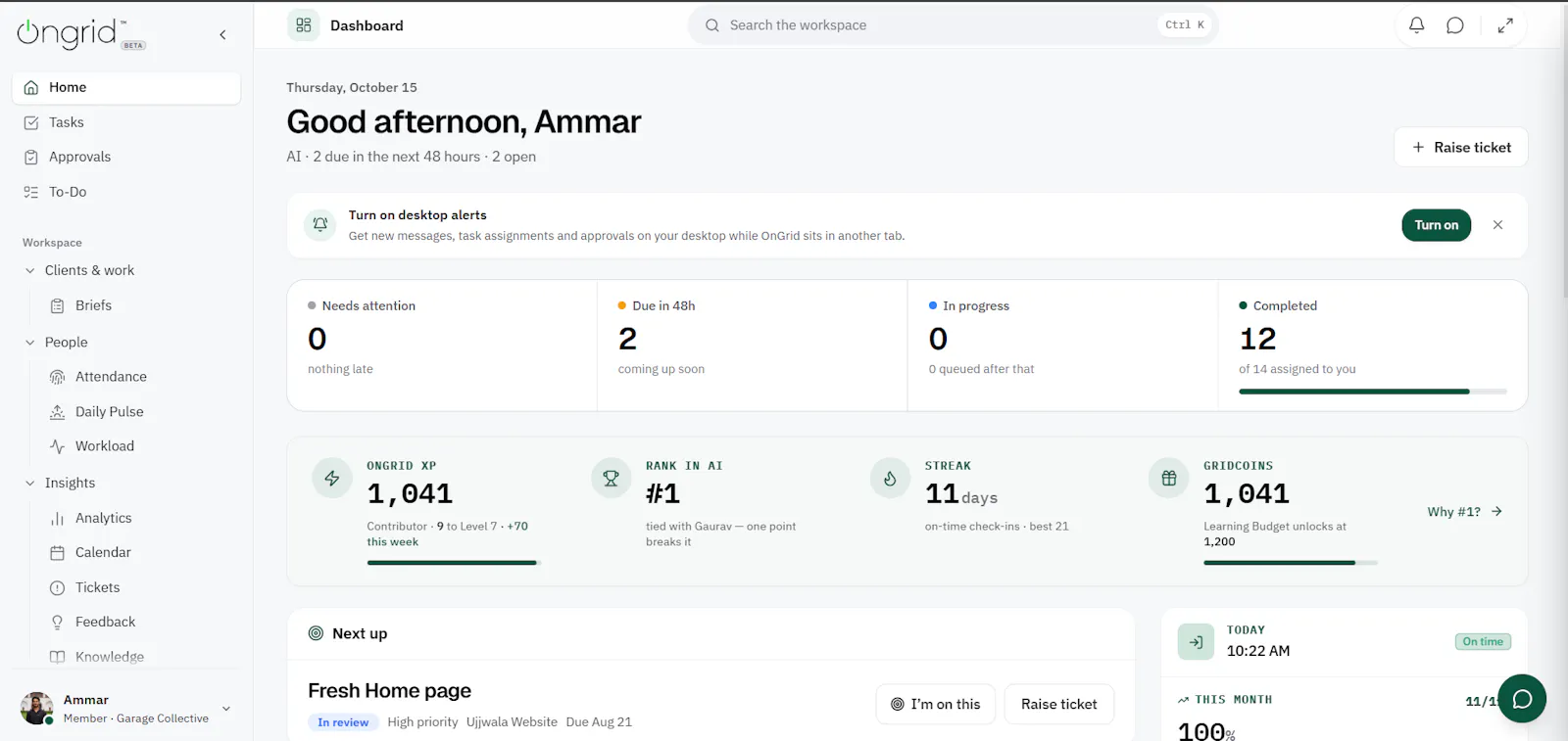 Ongrid.work screenshot 3