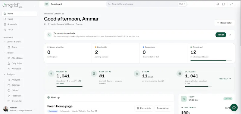 Ongrid.work screenshot 3