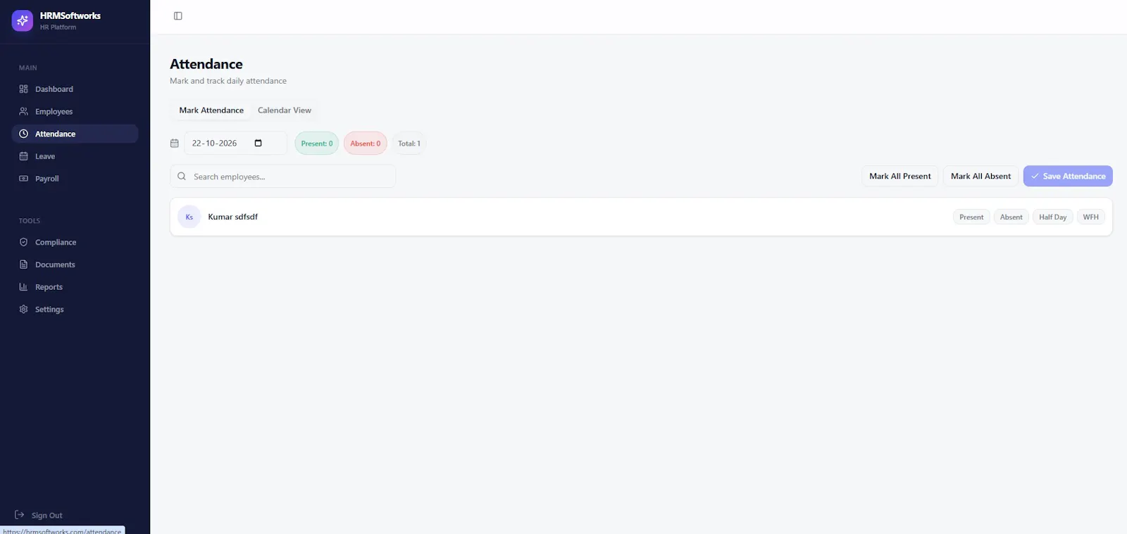 HRM Softworks - HR Management Platform screenshot 5
