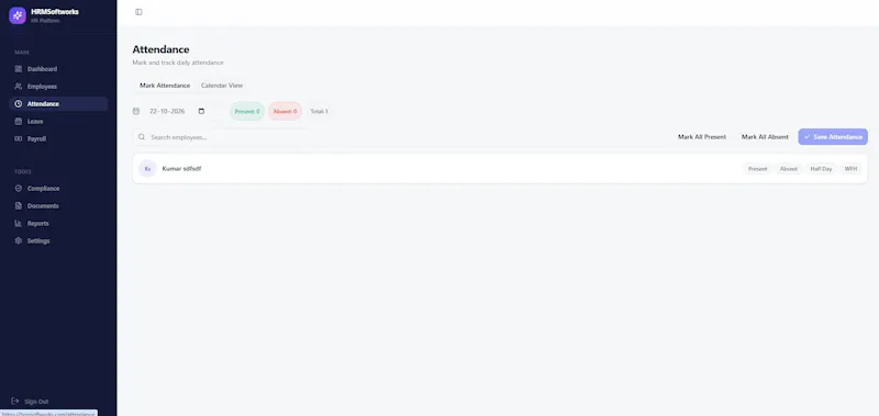 HRM Softworks - HR Management Platform screenshot 5
