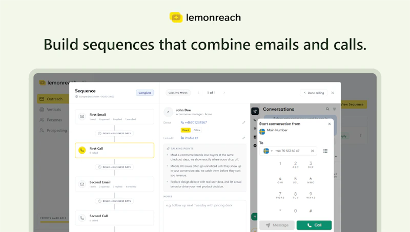 lemonreach screenshot 2