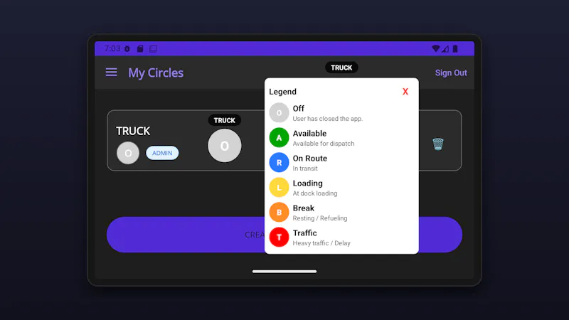Posting Real Time Status Status Notifier - Real-time status broadcast with a floating screen ...