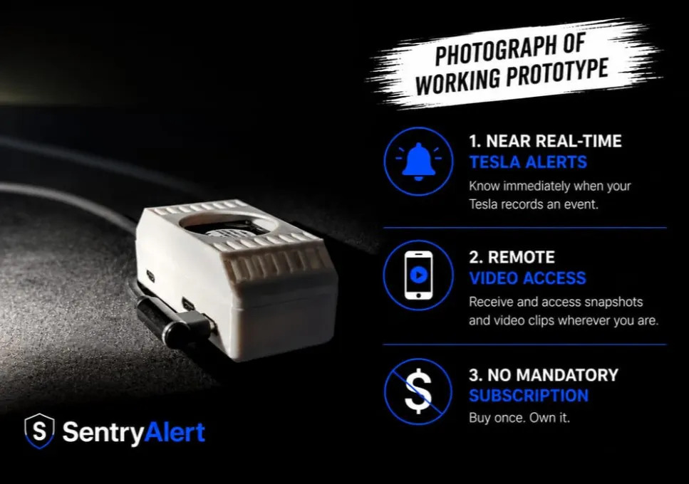 SentryAlert for Tesla
