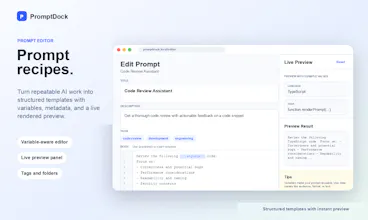 PromptDock gallery image