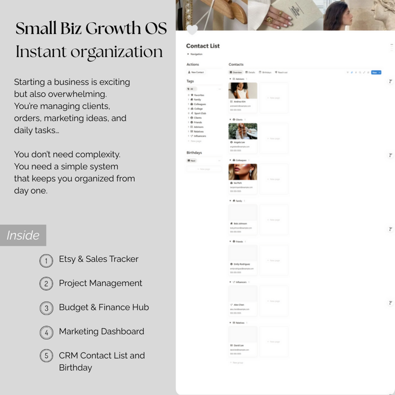Business Growth OS — The perfect notion - Screenshot 2 preview