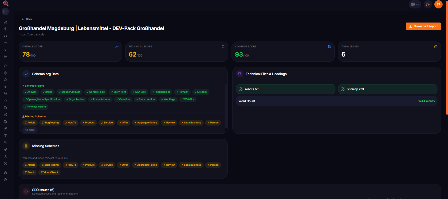 Spindora  AI SEO Analyzer & AI Seo Aracı gallery image