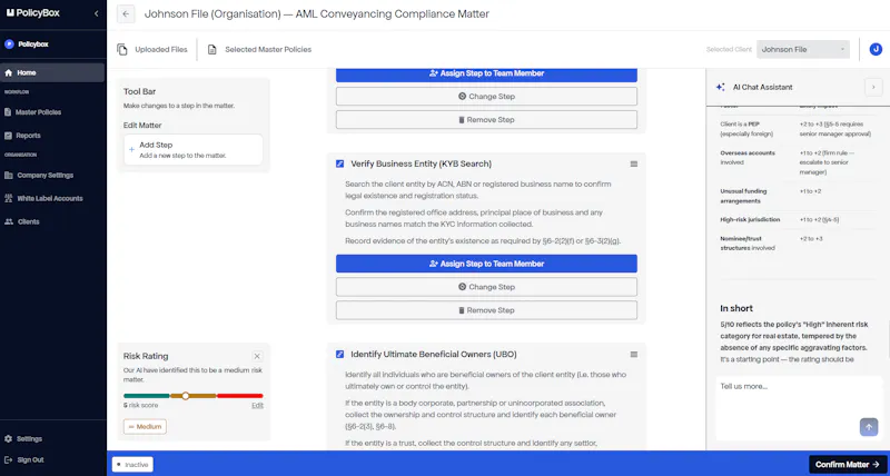 PolicyBox screenshot 2