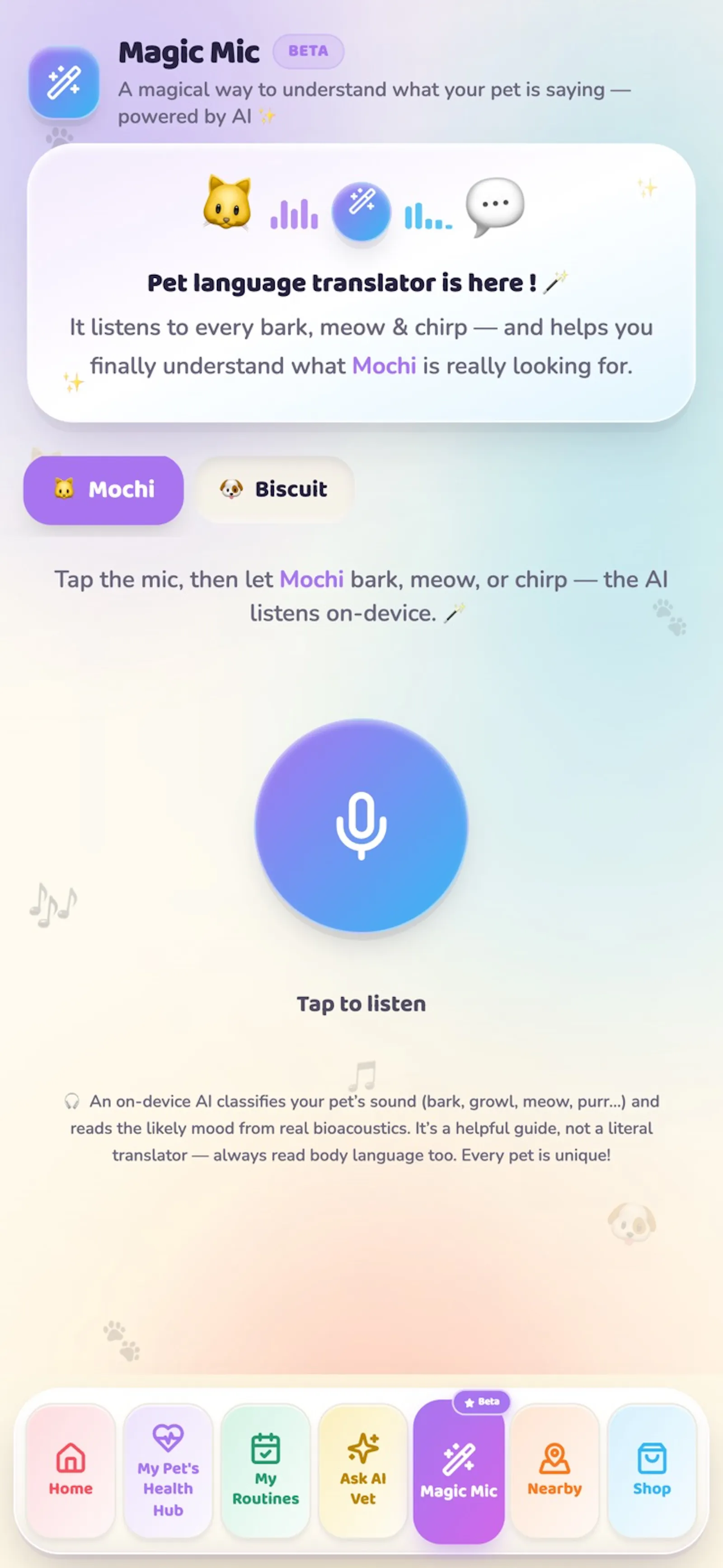PetOrbit: Daily 24x7 Pet Care screenshot 3