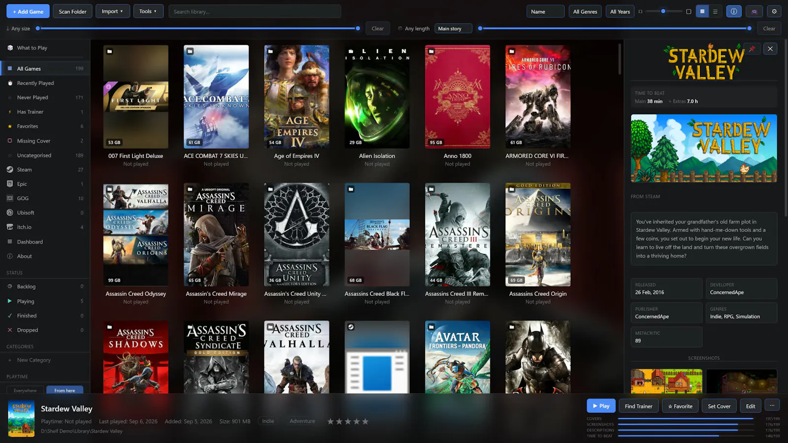 Shelf screenshot 8