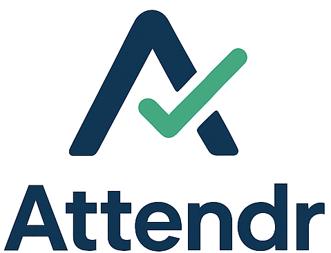 Attendr - Product Hunt launch logo and brand identity