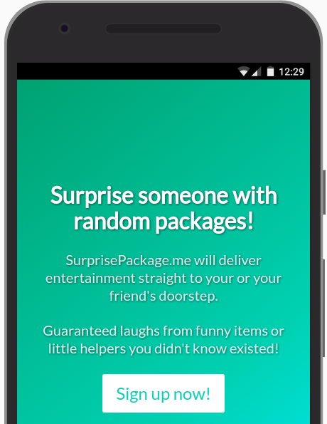 SurprisePackage.me gallery image