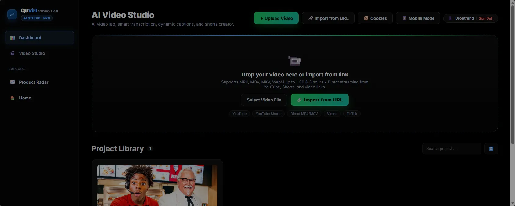 Quvirl AI Videolab gallery image