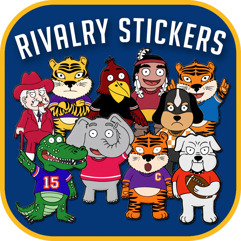 Rivalry Stickers: College Football