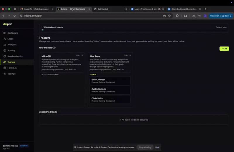 Delprio screenshot 1 (video preview)