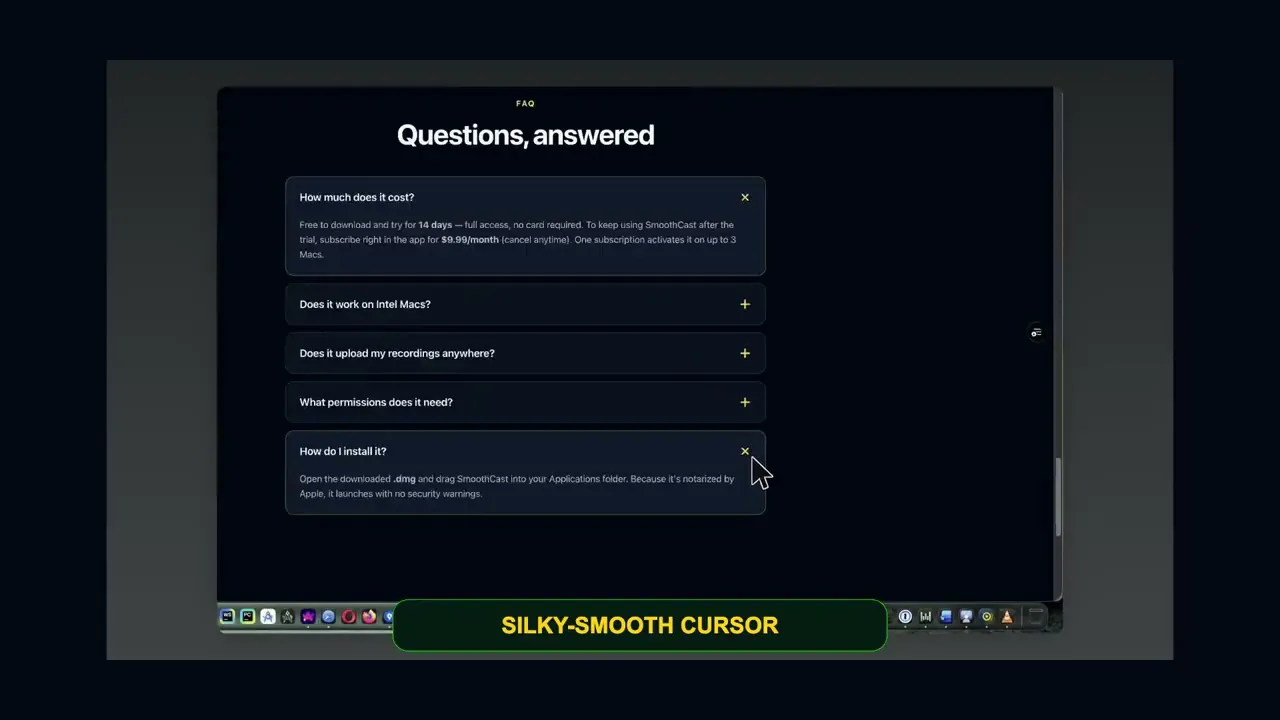 SmoothCast — Screen recording Software gallery image