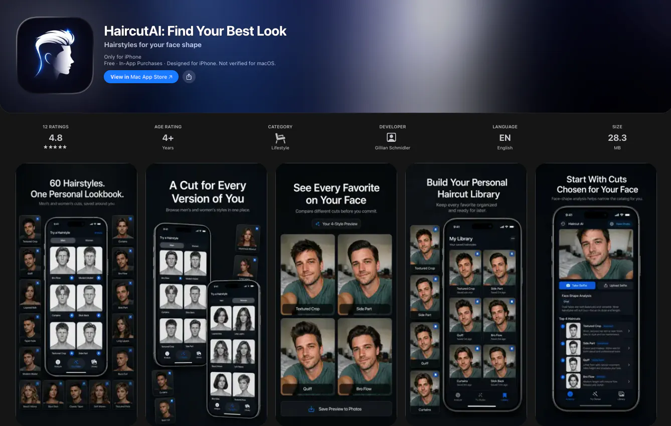 Haircut AI gallery image