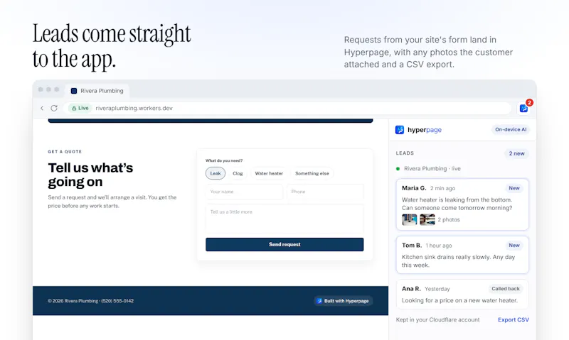 Hyperpage screenshot 7