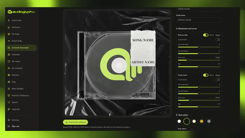 audioglyph.io screenshot 3