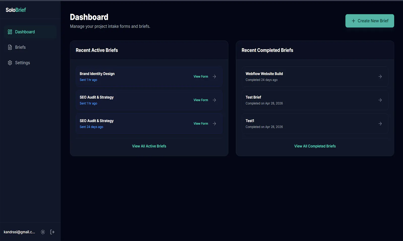 SoloBrief screenshot 6
