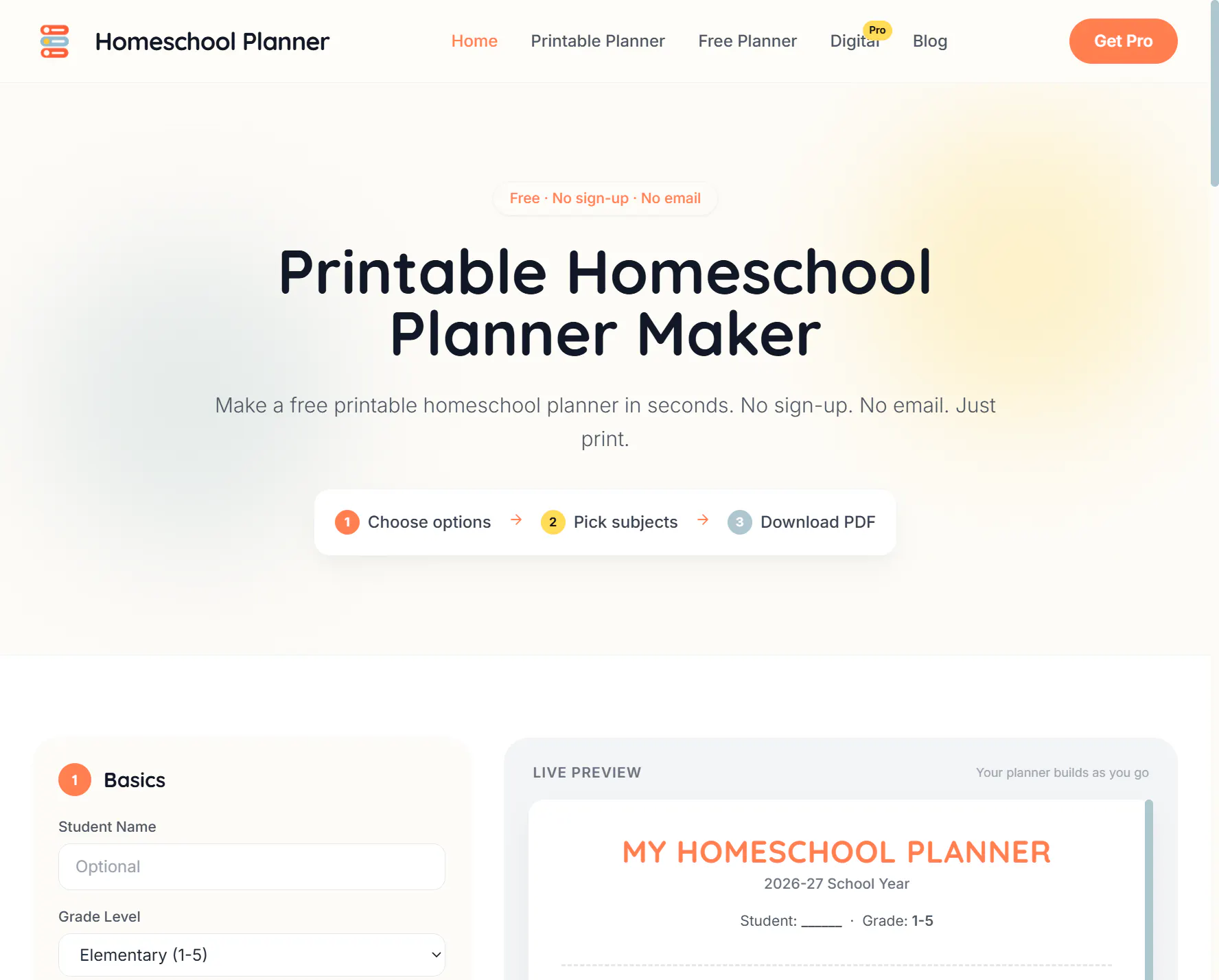 Homeschool Planner gallery image