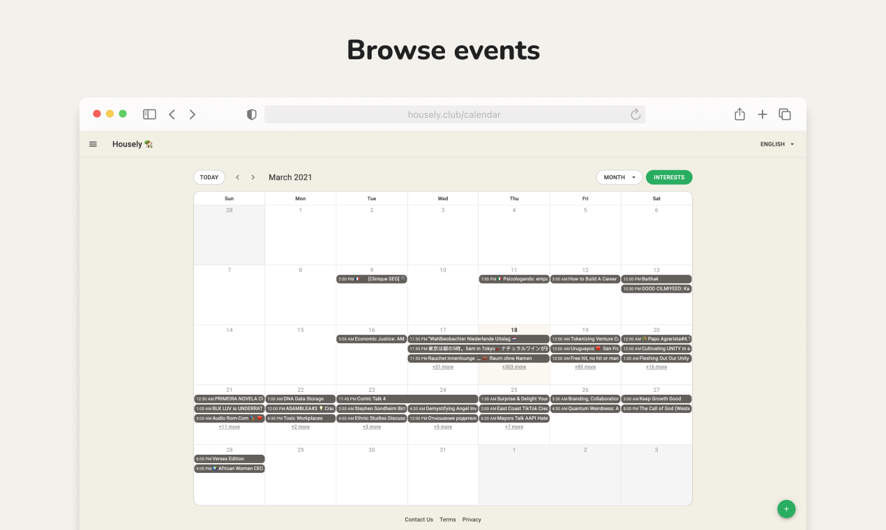 Housely club gallery image