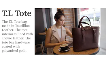B+ collection Tote and Briefcase Bags gallery image