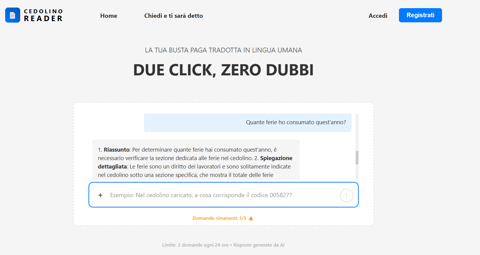 Cedolino Reader gallery image